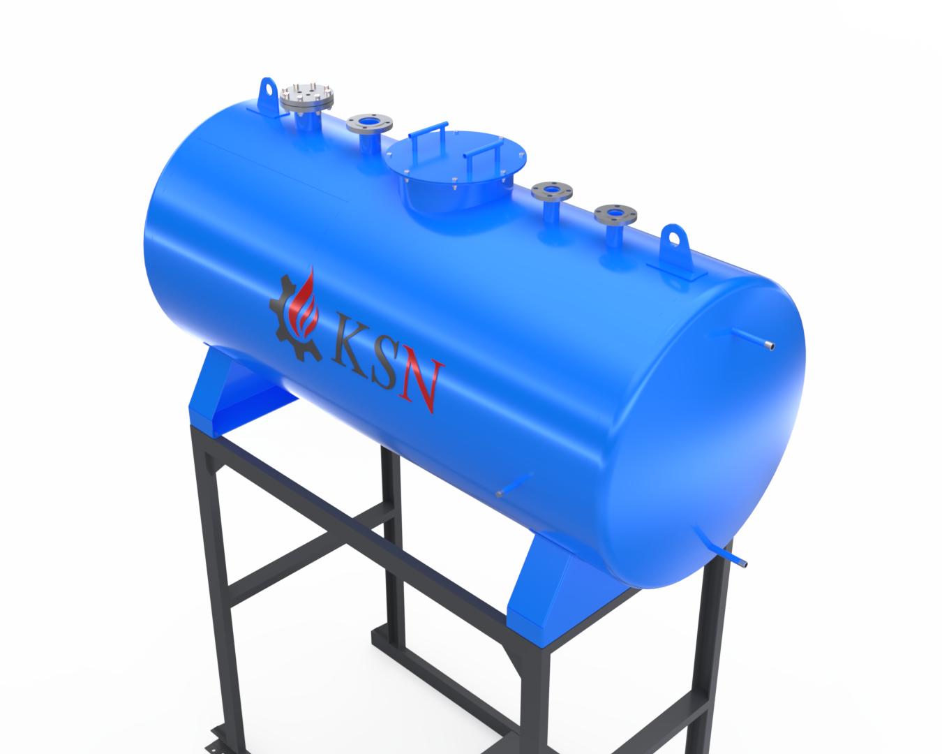 Bồn nước cấp 3000 lít - Kiểu nằm 3 Bồn nước cấp 3000 lít - Kiểu nằm