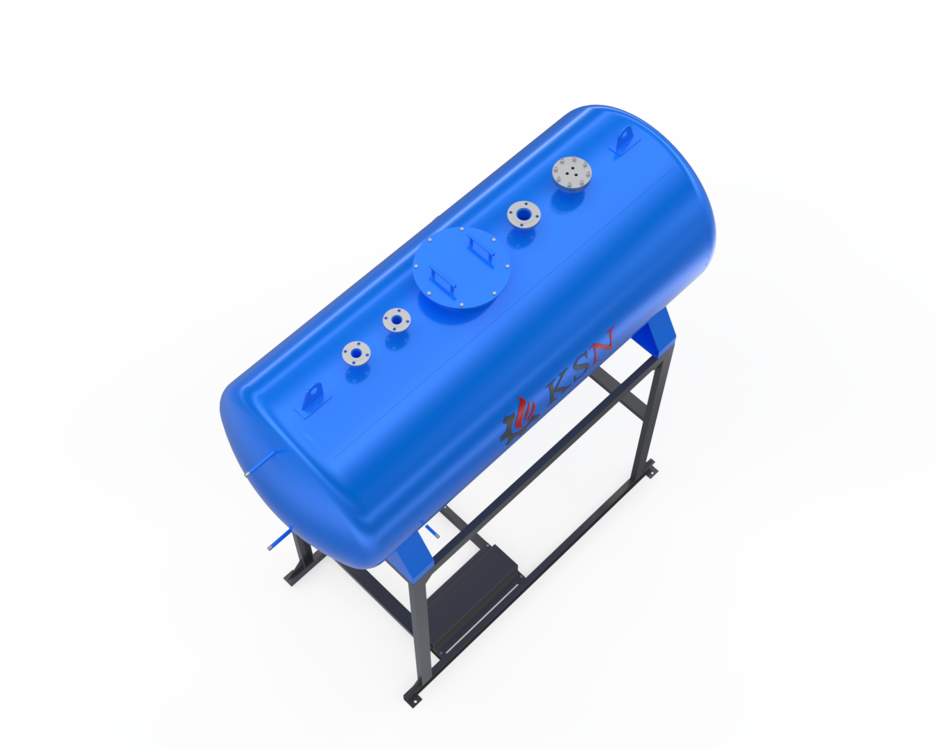 Bồn nước cấp 4000 lít - Kiểu nằm 8 Bồn nước cấp 4000 lít - Kiểu nằm - Ảnh 7