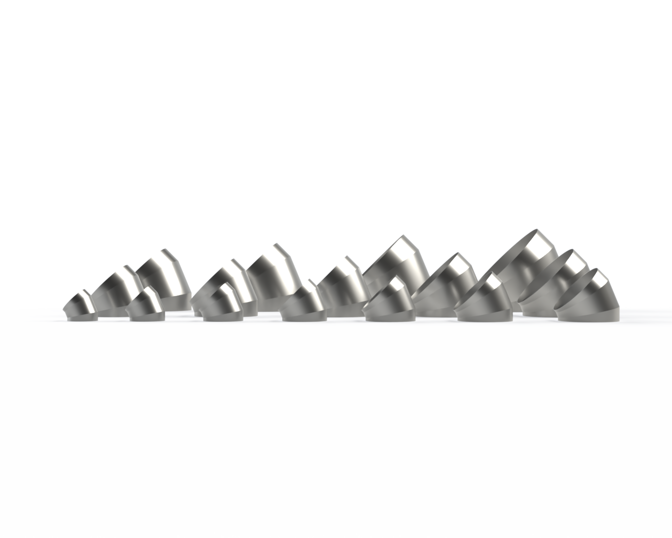 Co tròn 45 độ đường khói - Inox 304 5 Co tròn 45 độ đường khói - Inox 304 - Ảnh 4