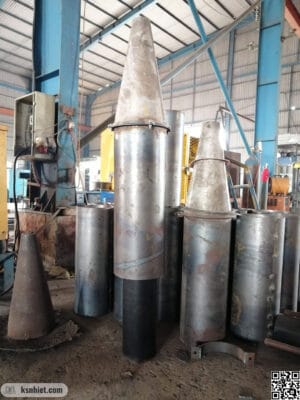 Phần tử cyclone bằng thép với thiết kế kết nối bulong