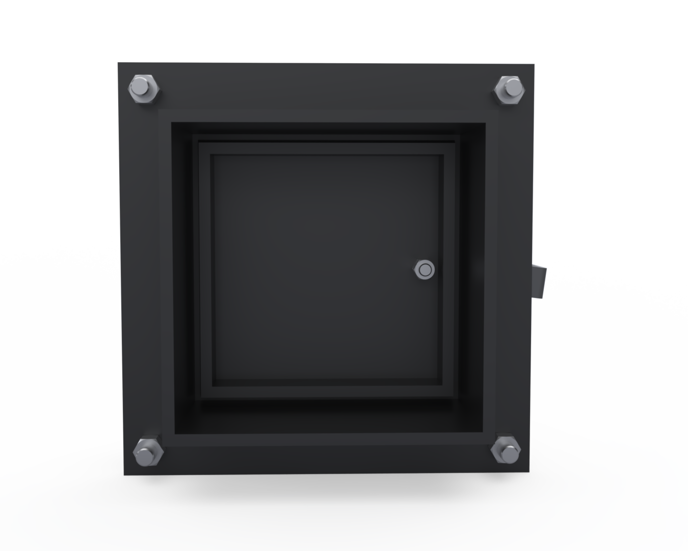 Cửa cào tro 250x250mm 4 Cửa cào tro 250x250mm - Ảnh 3