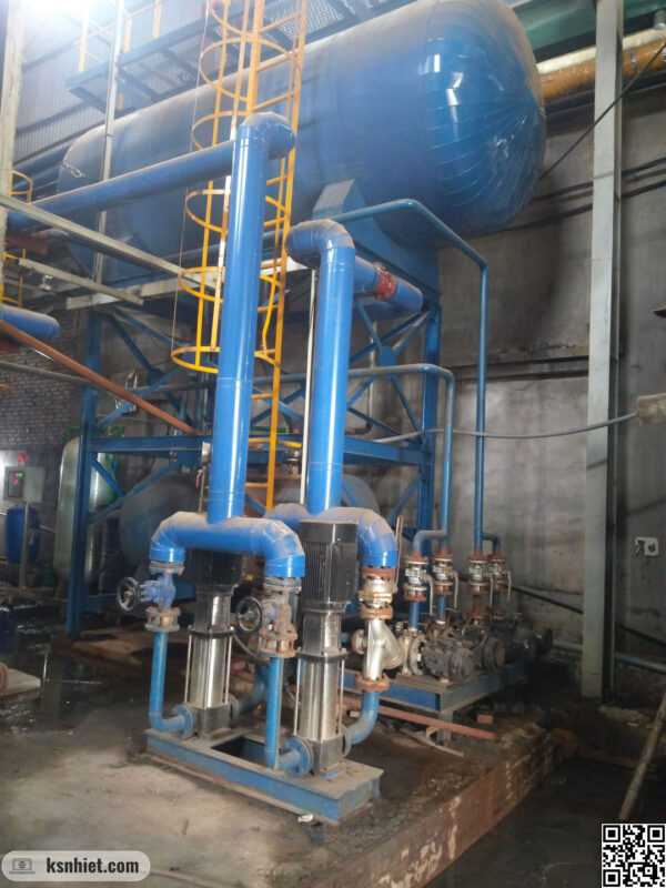 Giải Mã Nghịch Lý: Vì Sao Lò Hơi Cạn Nước Dù Bơm Vẫn Chạy? 5 Bơm nước đặt đặt gần bồn nước nhất có thể