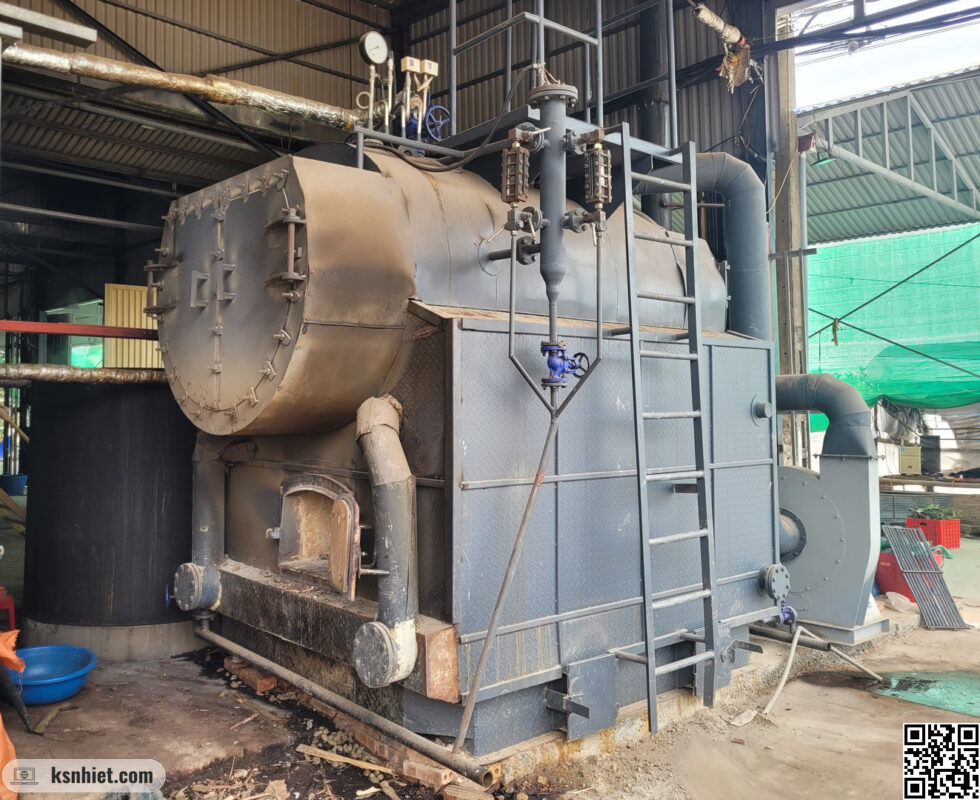 lò hơi ghi tĩnh 1.5T