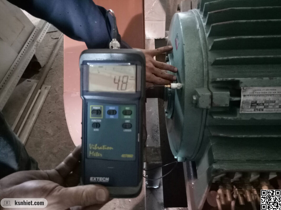 Máy kiểm tra độ rung của quạt