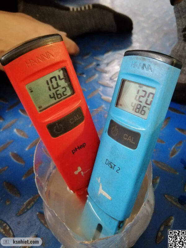 Hình ảnh 2 bút kiểm tra nồng độ nước ph và TDS