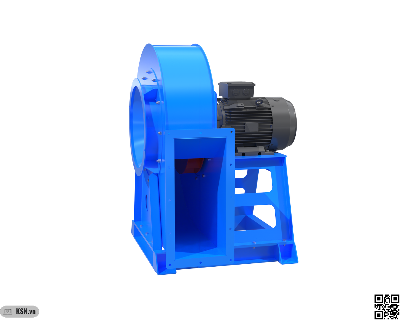 Quạt ly tâm chịu nhiệt 8900 m³/h – 3000 Pa 3 Quạt ly tâm chịu nhiệt 8900 m³/h – 3000 Pa - Ảnh 3