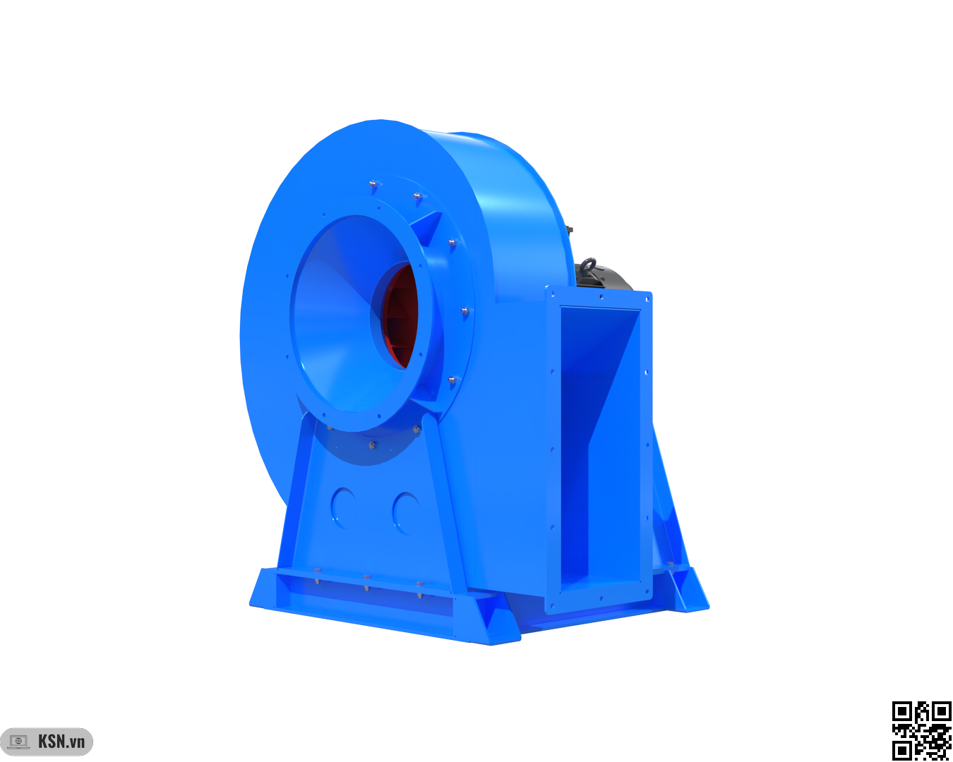 Quạt ly tâm chịu nhiệt 8900 m³/h – 3000 Pa 9 Quạt ly tâm chịu nhiệt 8900 m³/h – 3000 Pa - Ảnh 9