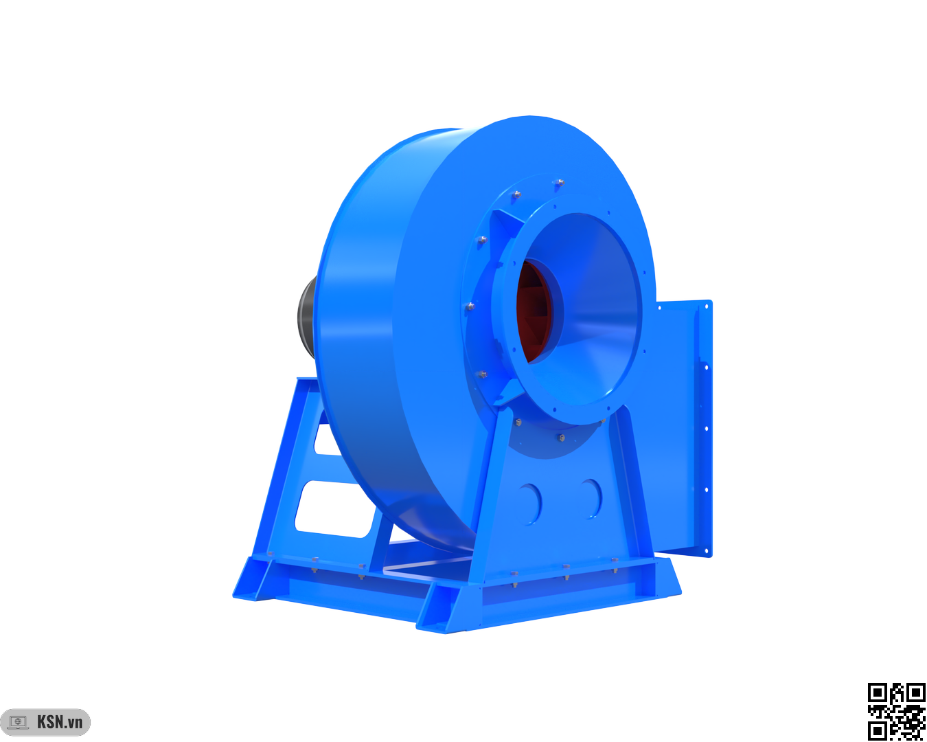Quạt ly tâm chịu nhiệt 8900 m³/h – 3000 Pa 6 Quạt ly tâm chịu nhiệt 8900 m³/h – 3000 Pa - Ảnh 6